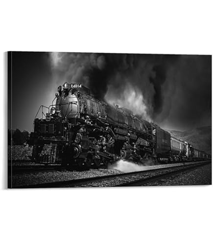 Amazon.com: SABUNU Union Pacific 4014 Big Boy Locomotive Old Train